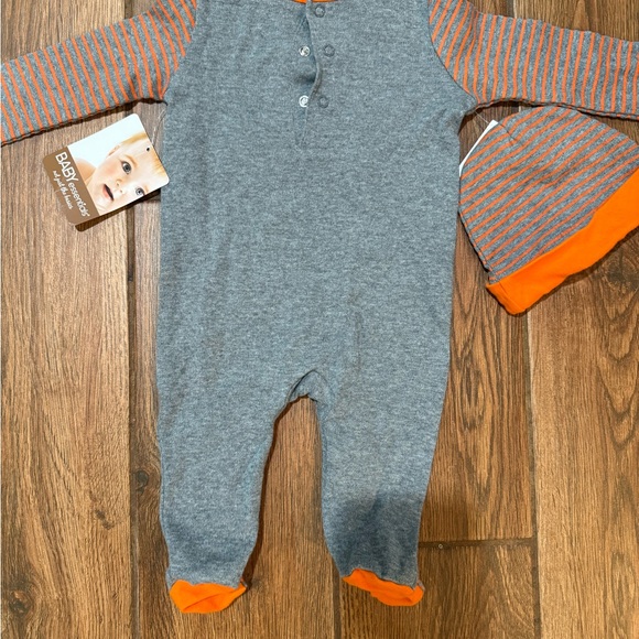 NWT - Baby Essentials First Thanksgiving 2 piece Footie - infant 3 months - Picture 3 of 3